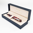 Conklin All American Old Glory Ballpoint Pen - Pen Displayed In Case on White Background | EndlessPens