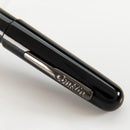 Conklin All American Raven Black Ballpoint Pen - Pen Brand Marking On White Background | EndlessPens