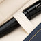 Conklin All American Raven Black Ballpoint Pen - Pen In Case On White Background | EndlessPens
