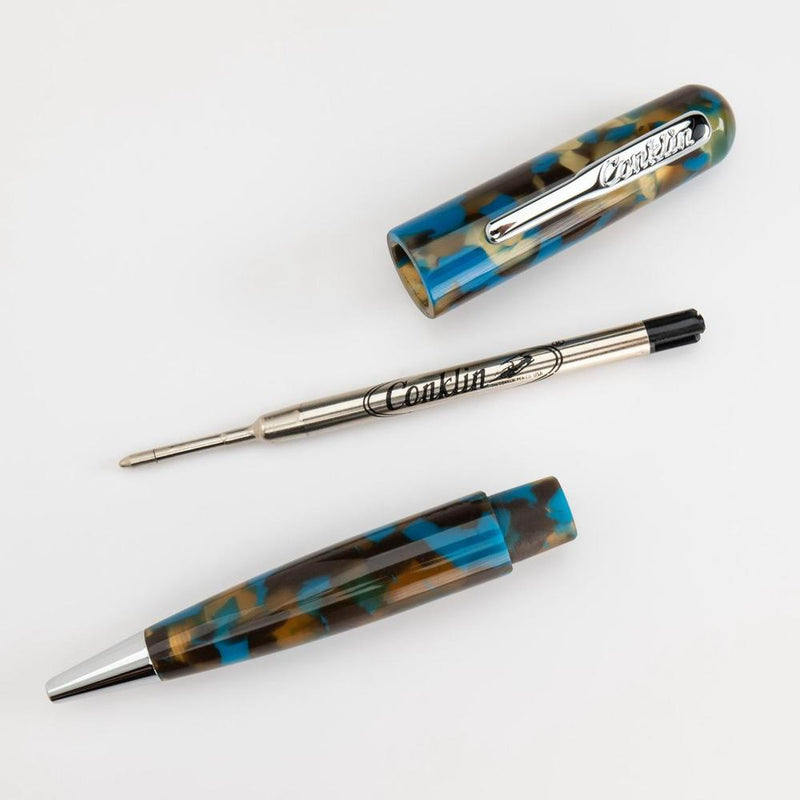 Conklin All American Southwest Turquoise Ballpoint Pen - Pen Disassembled | EndlessPens