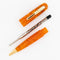 Conklin All American Sunburst Orange Ballpoint Pen - Pen Disassembled On White Background | EndlessPens