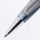 Conklin Symetrik Blue Supernova Ballpoint Pen - Pen Tip Close Up View | EndlessPens
