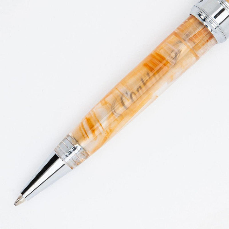 Conklin Symetrik Caramel Sundae Ballpoint Pen - Pen Pointing Downward Left | EndlessPens
