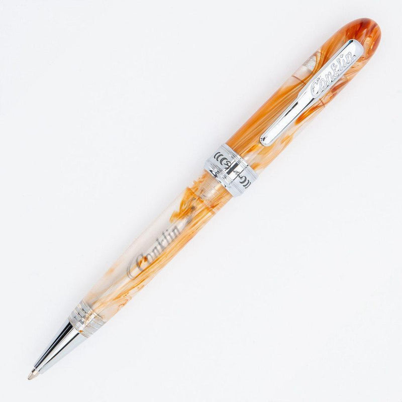 Conklin Symetrik Caramel Sundae Ballpoint Pen - Pen With Tip Exposed | EndlessPens