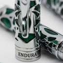 Conklin Fountain Pen - Endura Deco Crest - Green