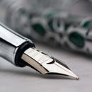 Conklin Fountain Pen - Endura Deco Crest - Green