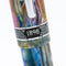 Conklin 1898 Misto Resin Green Fountain Pen (14K Gold) - Pen Cap Markings Close Up View | EndlessPens