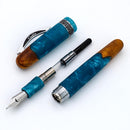 Conklin 1898 Spectra Fusion Blue Fountain Pen - Pen DIsassembled | EndlessPens