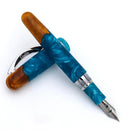 Conklin 1898 Spectra Fusion Blue Fountain Pen - Pen With No Cap Cover | EndlessPens