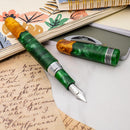 Conklin 1898 Spectra Fusion Green Fountain Pen - Pen, Cap Cover and Notebooks | EndlessPens