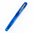 Conklin All American Demo Blue Fountain Pen - Pen with Cap Cover on White Background | EndlessPens