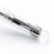 Conklin All American Demo Clear Fountain Pen - Pen Branding on Trim on White Background | EndlessPens