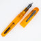 Conklin All American Demo Orange Fountain Pen - Pen and Cap Cover Exposing Nib | EndlessPens