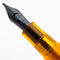Conklin All American Demo Orange Fountain Pen - Pen Nib Close Up | EndlessPens