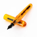 Conklin All American Demo Orange Fountain Pen - Pen and Cap Cover | EndlessPens