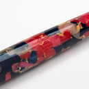 Conklin All American Old Glory Fountain Pen - Pen Markings Close Up View On White Background | EndlessPens