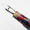 Conklin All American Old Glory Fountain Pen - Pen Metal Nib Close Up On White Background | EndlessPens