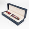 Conklin All American Old Glory Fountain Pen - Pen Displayed In Case On White Background | EndlessPens