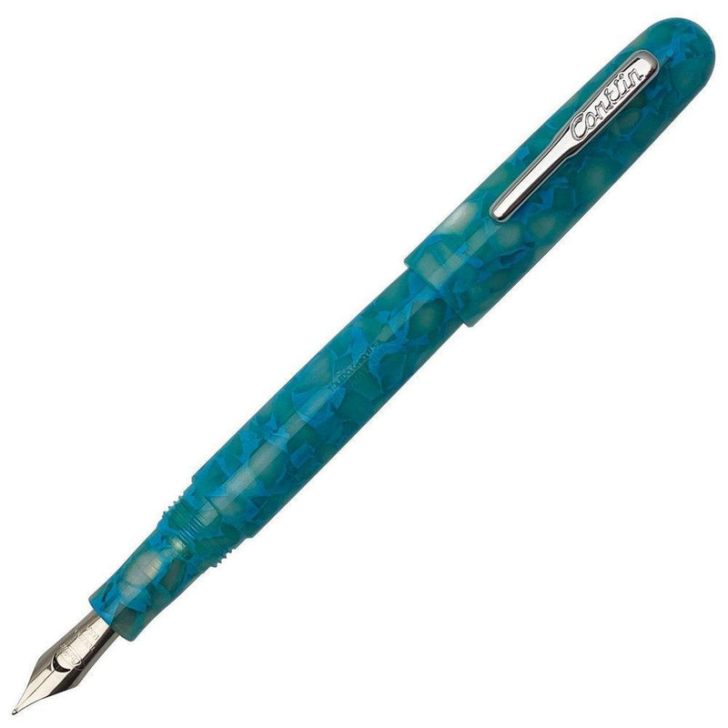 Conklin All American Turquoise Serenity Fountain Pen | EndlessPens