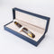 Conklin All American Yellowstone Fountain Pen - Pen Displayed In Case On White Background | EndlessPens