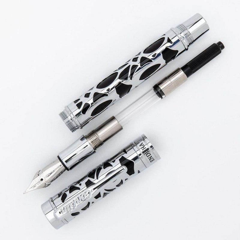 Conklin Endura Deco Crest Black Fountain Pen - Pen Disassembled | EndlessPens