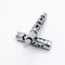 Conklin Endura Deco Crest Black Fountain Pen - Pen and Cap Cover on White Background | EndlessPens