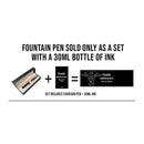 Conklin Hippocrates Fountain Pen - Pen and Ink Set | EndlessPens