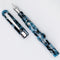 Conklin Fountain Pen - Mark Twain Crescent - Blue Array w/ Chrome