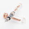 Conklin Fountain Pen - Mark Twain Crescent - Clear w/ Rose Gold