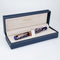 Conklin Mark Twain Crescent Purple Fusion with Rosegold Fountain Pen - Pen Displayed In Case | EndlessPens