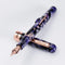 Conklin Fountain Pen - Mark Twain Crescent - Purple Fusion w/ Rosegold