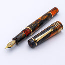 Delta Fountain Pen - DV Glow Up Mid Size - Oro