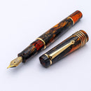 Delta DV Glow Up Mid Size Oro Fountain Pens - Pen and Cap Cover | EndlessPens