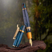 Delta Indigenous People Collection Bajau Fountain Pen - Pen and Cap Cover | EndlessPens