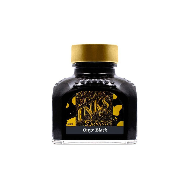 Diamine Ink Bottle (30ml / 80ml) - Black & Grey