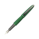 Diplomat Aero Green Fountain Pen - Pen Leaning Left | EndlessPens