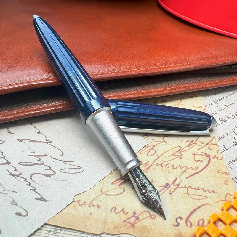 Diplomat Fountain Pen - Aero Midnight Blue