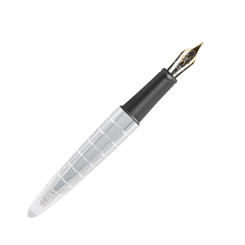 Diplomat Fountain Pen - Aero Rhomb Chrome