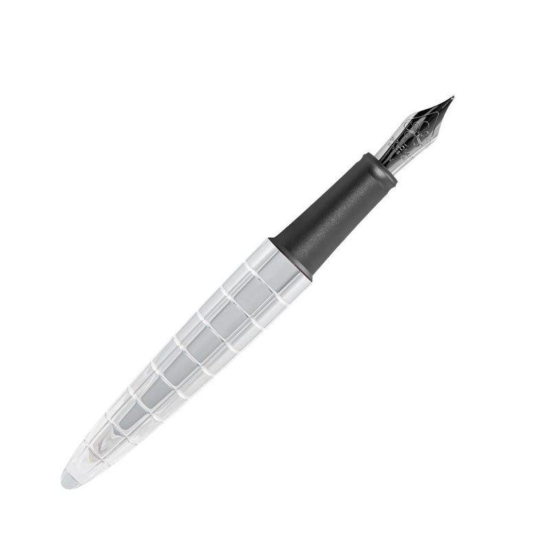 Diplomat Fountain Pen - Aero Rhomb Chrome