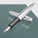 Diplomat Fountain Pen - Aero Rhomb Chrome