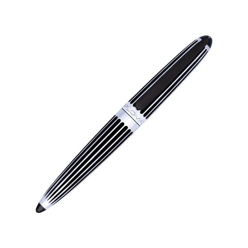 Diplomat Fountain Pen - Aero Stripes Black