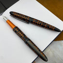 Diplomat Fountain Pen - Elox Matrix Black Orange