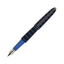 Diplomat Fountain Pen - Elox Ring Black Blue