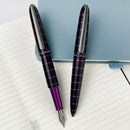 Diplomat Fountain Pen - Elox Ring Black Purple