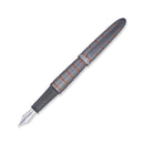 Diplomat Fountain Pen - Elox Ring Grey Orange