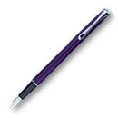 Diplomat Fountain Pen - Traveller Deep Purple