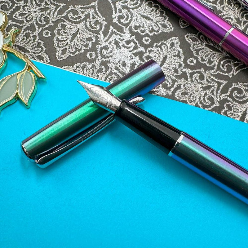 Diplomat Fountain Pen - Traveller Funky Petrol