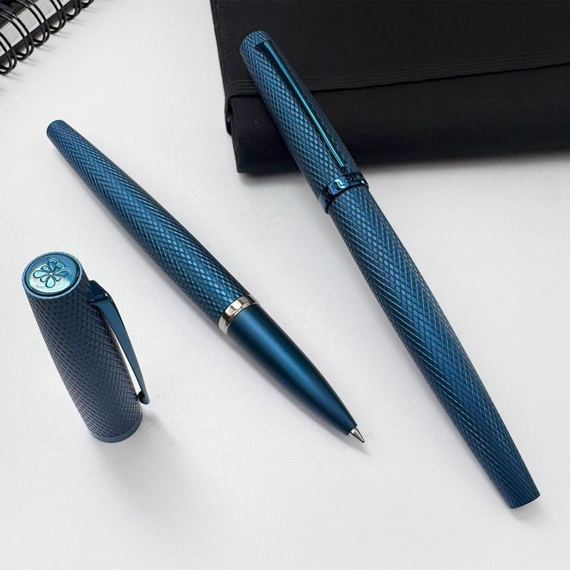 Diplomat Rollerball Pen - Viper - Blue