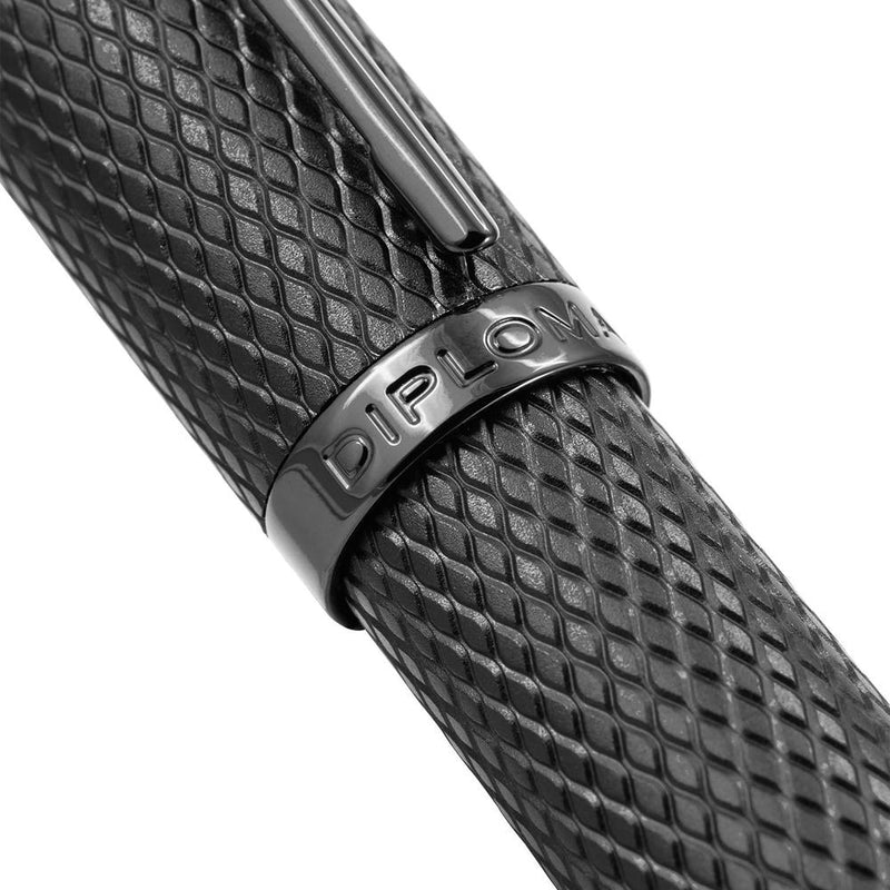 Diplomat Rollerball Pen - Viper - Noir