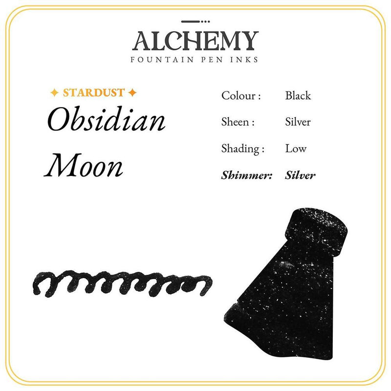 Endless Stationery Ink Bottle (45ml) - Alchemy Obsidian